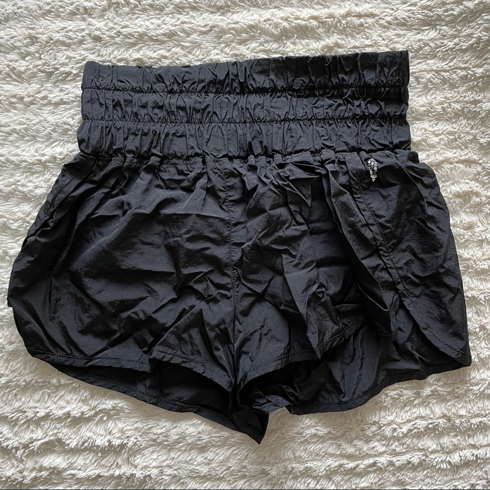 Black way home shorts